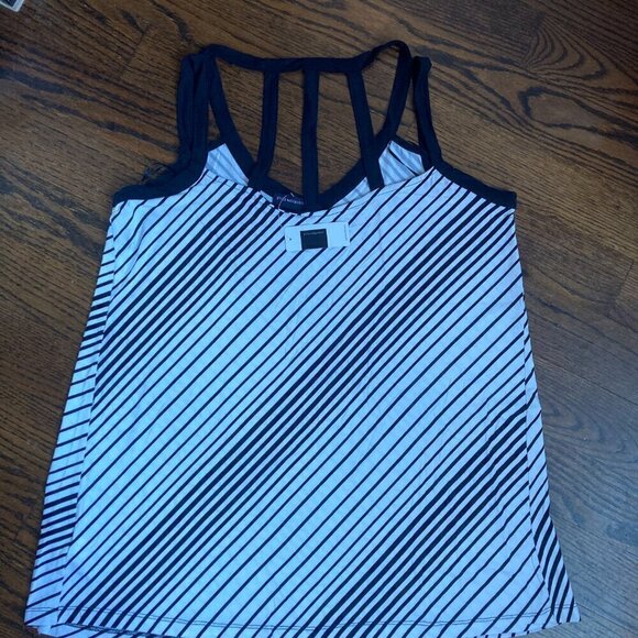 Addition Elle BNWT BLACK AND WHITE TANK TOP CAMI STYLE SIZE 1X - Picture 8 of 11